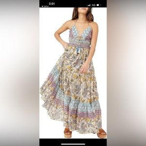Free People Maxi Dress, C Daylight Style NWT